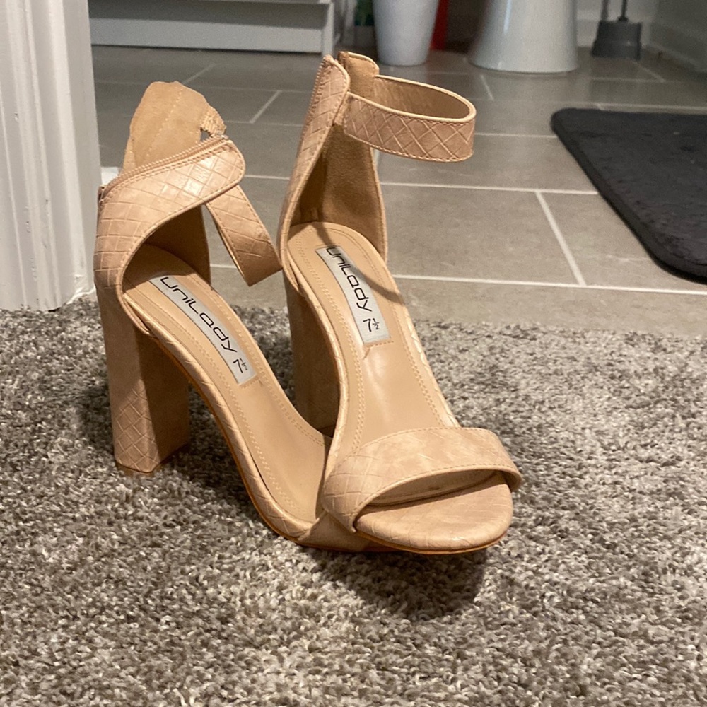 Cream heels